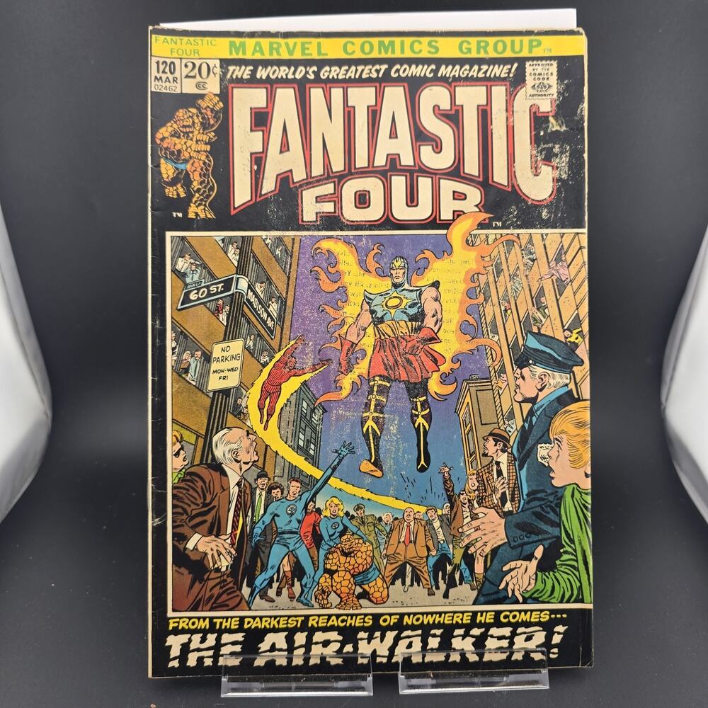 Fantastic Four #120 GD 2.0 1st Air-Walker Marvel 1972 Reader Detached Pages